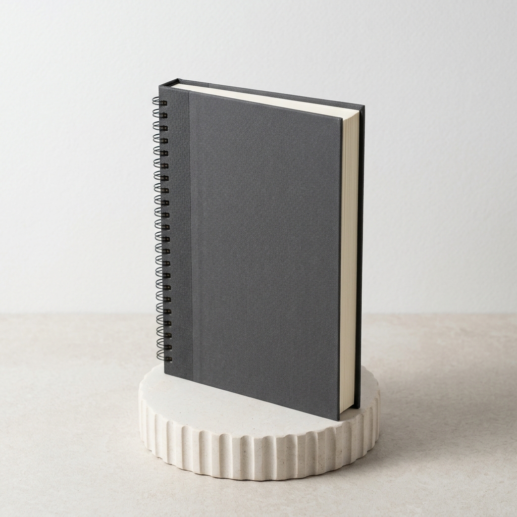 Jilid Hard Cover Spiral Potrait A4 1/2