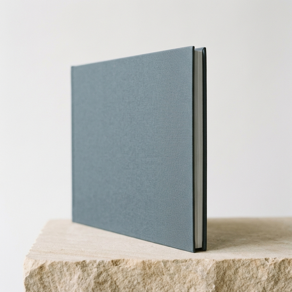 Jilid Hardcover Landscape A4 Tipis