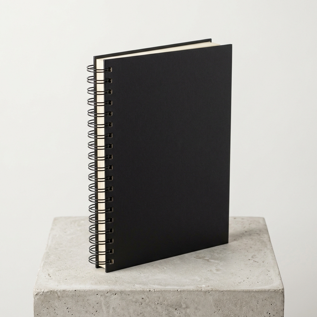 Jilid Spiral Hardcover Portrait A4 3/16
