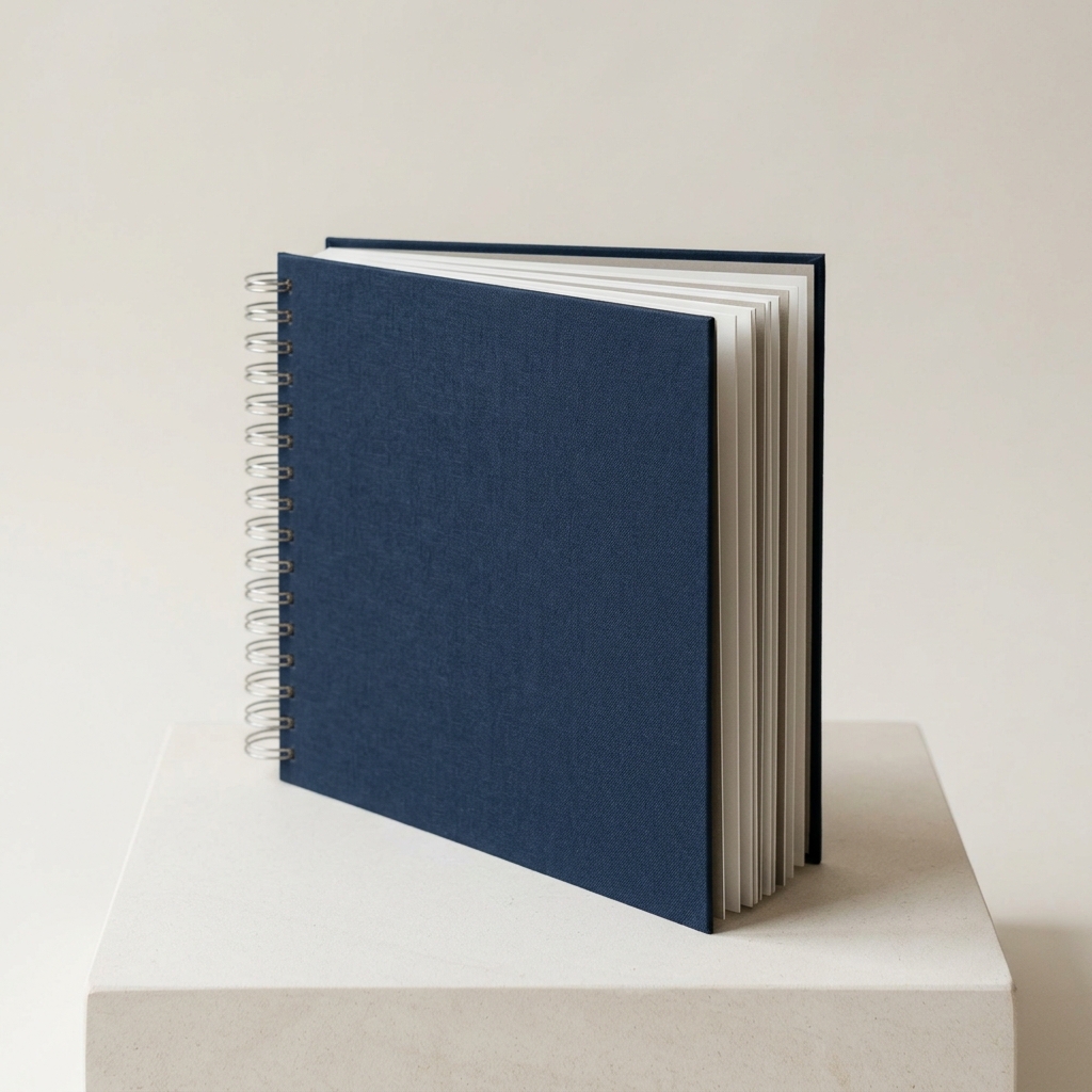 Jilid Spiral Hardcover Landscape A4 3/8