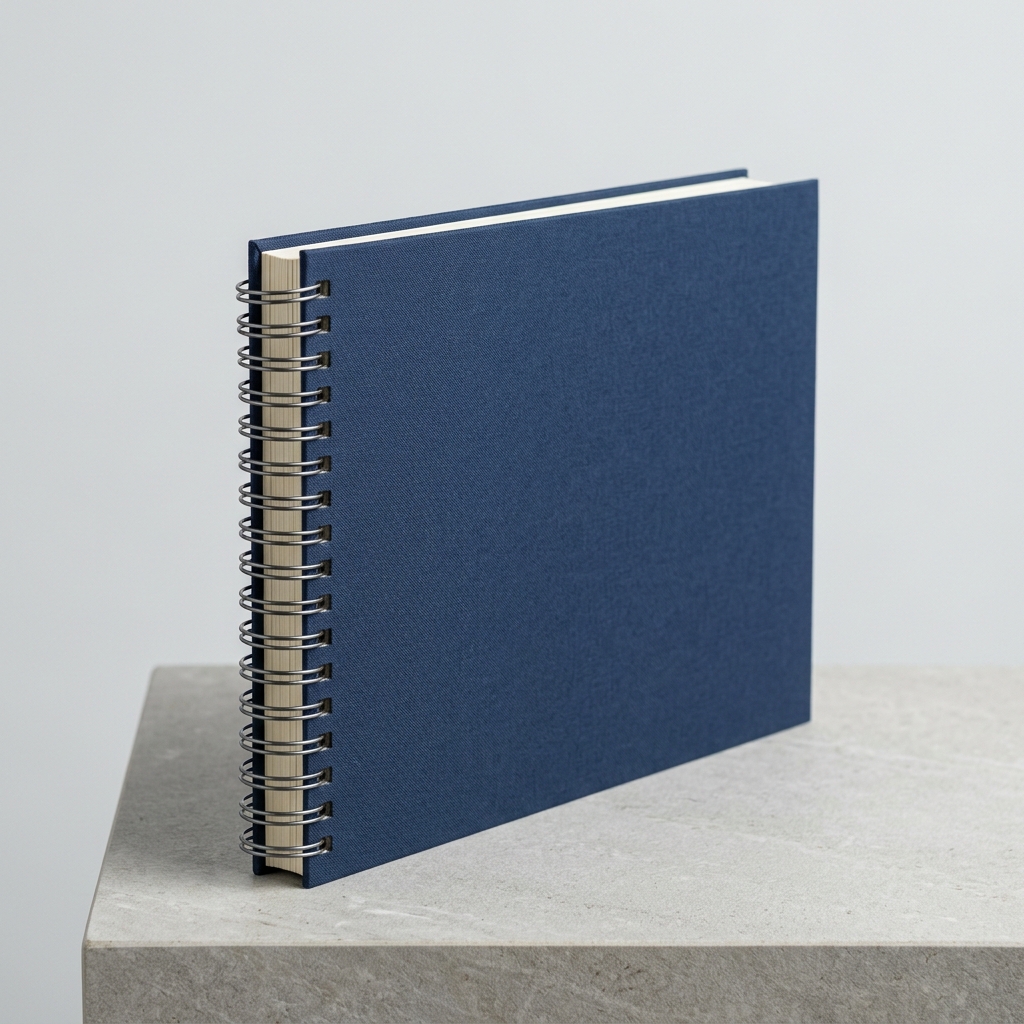 Jilid Spiral Hardcover Landscape A4 7/16