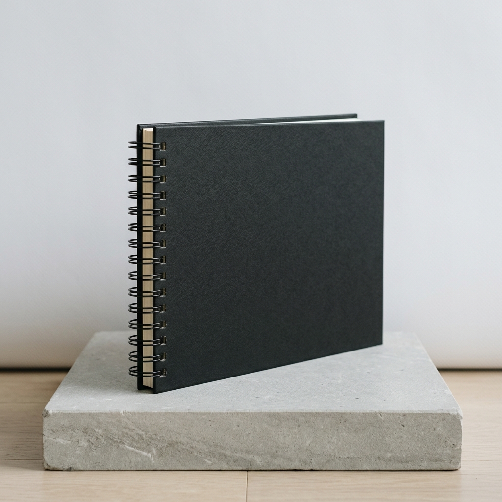 Jilid Spiral Hardcover Landscape A5 3/8