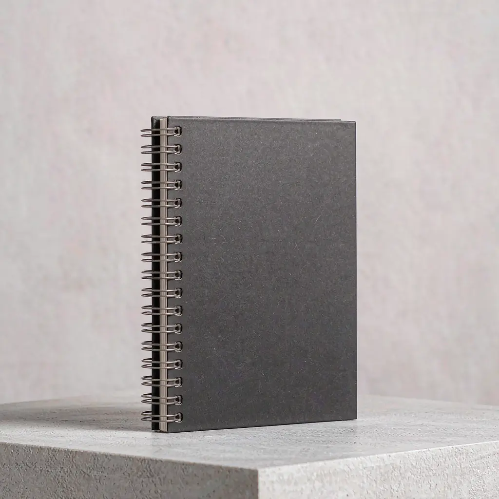 Jilid Hard Cover Spiral Landscape A6 1/2