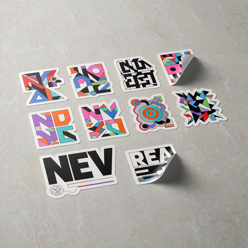 DIE CUT NON STICKER